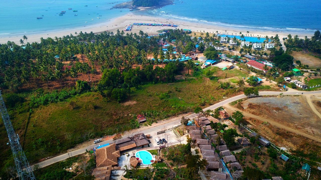 Jl Lodge Ngwesaung Ngoại thất bức ảnh